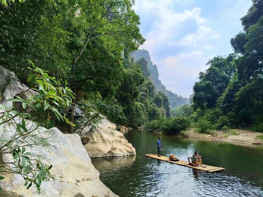 Khao Sok: Private Bamboo Rafting & Jungle Cooking Adventure - Private touring and the value of $72