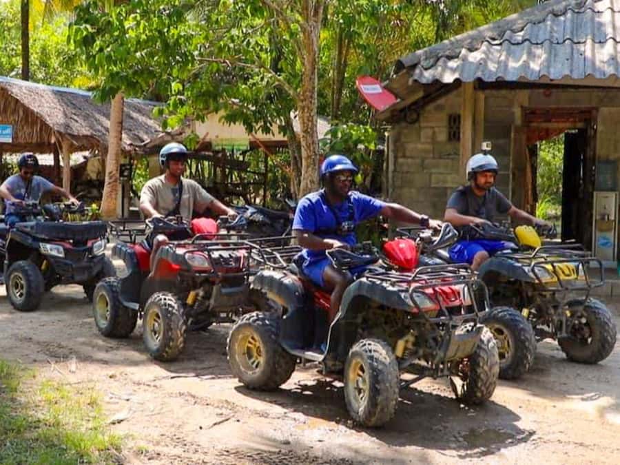 KhaoLak:ATV, ZipLine, & Rafting Adventure Monkey Cave Temple - What the $93 price really includes