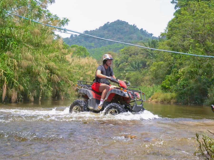 KhaoLak:ATV, ZipLine, & Rafting Adventure Monkey Cave Temple - Clothing, age limits, and practical preparation