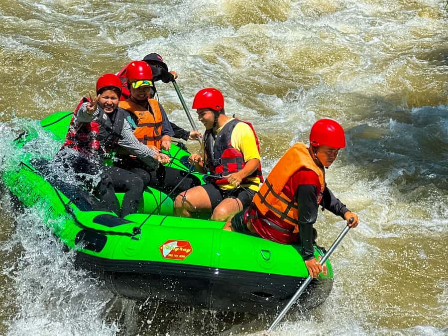 KhaoLak:ATV, ZipLine, & Rafting Adventure Monkey Cave Temple - Wat Tham Suwan Khuha and Monkey Cave