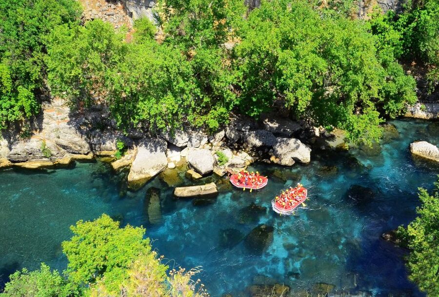 Köprülü Canyon Antalya: Whitewater Rafting Trip - A 15-Kilometer Run Through Köprülü Canyon