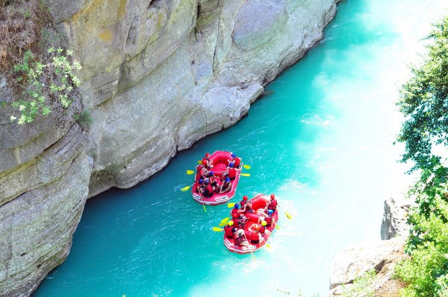 Köprülü Canyon Antalya: Whitewater Rafting Trip - Taurus Mountain Views From the River