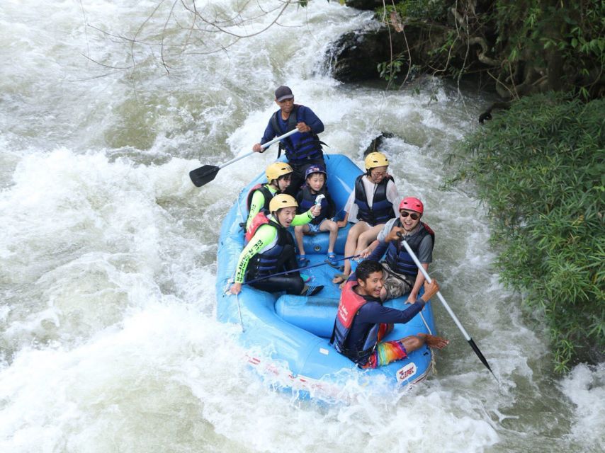 Krabi: White Water Rafting and Zipline Adventure - Ziplining across natural streams