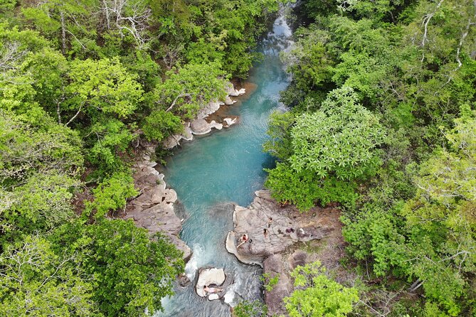 La Leona waterfall Cliffjumping White water Tubbing PrivateTour - Who will enjoy this day most