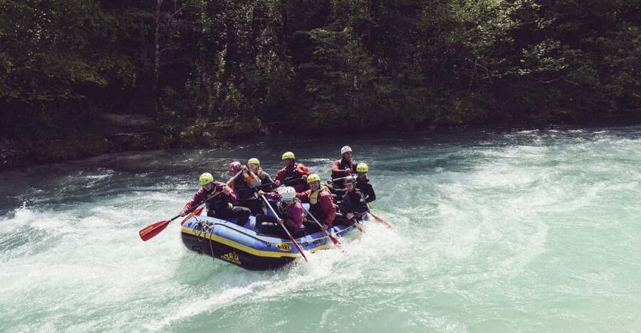 Lenggries: Guided Rafting Adventure on the Isar - Meeting the Isarburg rapid