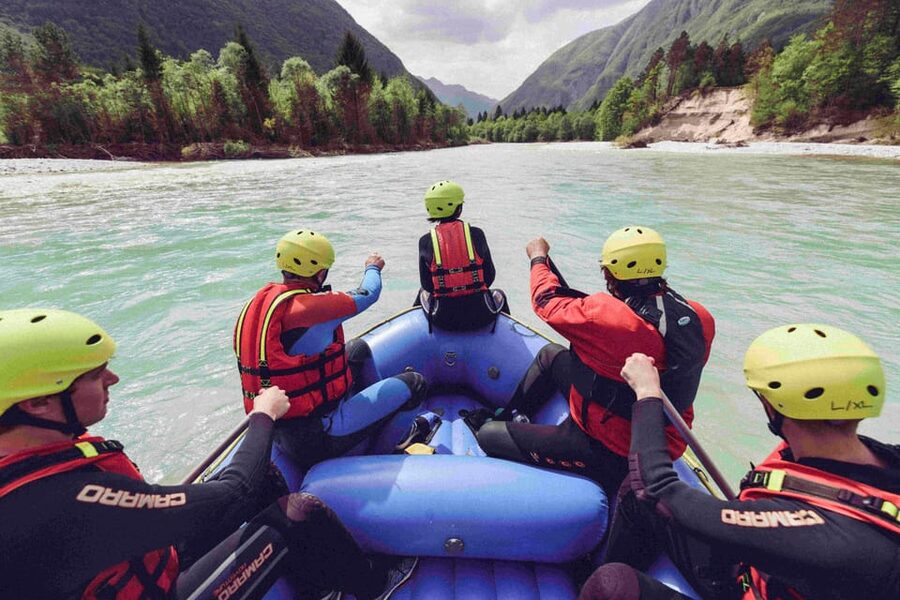 Lenggries: Guided Rafting Adventure on the Isar - Starting at the outdoor station in Lenggries