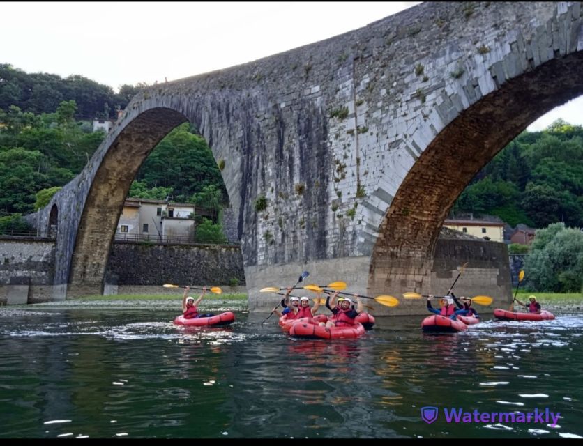 Lucca: Family-Friendly Rafting soft - Why rainy weather can work in your favor
