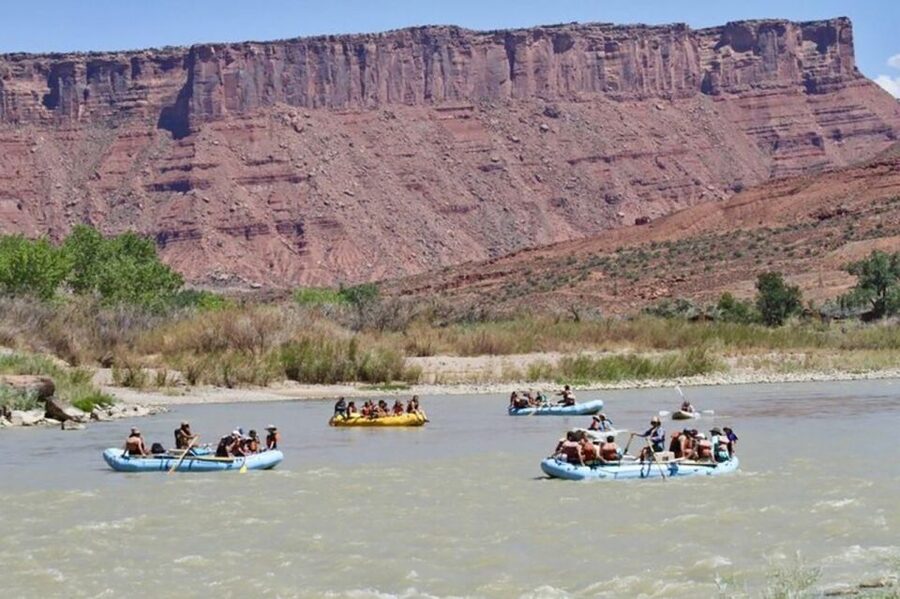 Moab: Full-Day Colorado Rafting Tour - What the $124 price includes