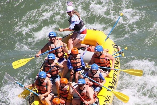 Montana Whitewater Half Day Raft Trip - Yellowstone River - Getting ready: about 90 minutes before the water
