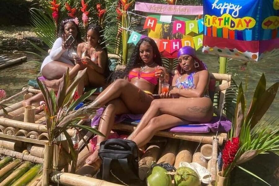 Montego Bay, Jamaica: Bamboo Rafting with Foot Massage - The foot massage and limestone treatment