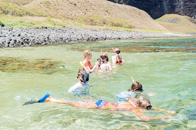 Nu'alolo Kai Beach Landing Raft Adventure - Snorkeling at Nualolo Kai