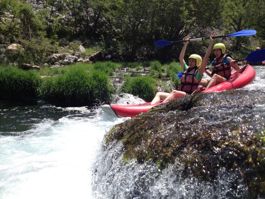 Obrovac: Rafting or Kayaking on the Zrmanja River - The Zrmanja canyon is the real star