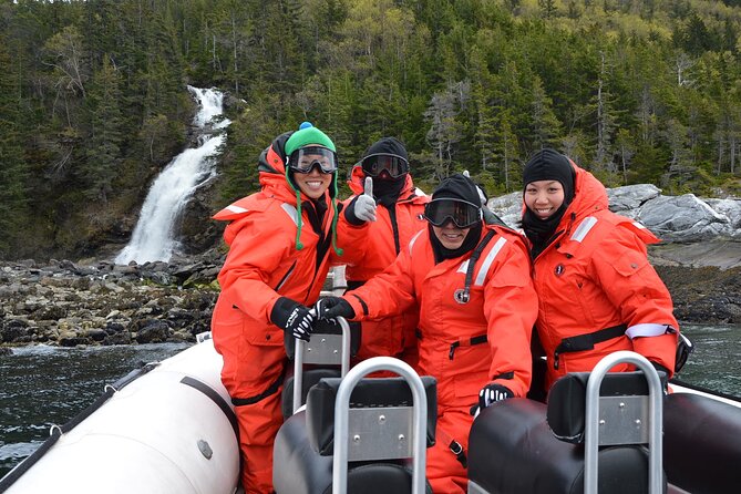 Ocean Raft Alaska - Waterfalls, coves, and steep fjord walls