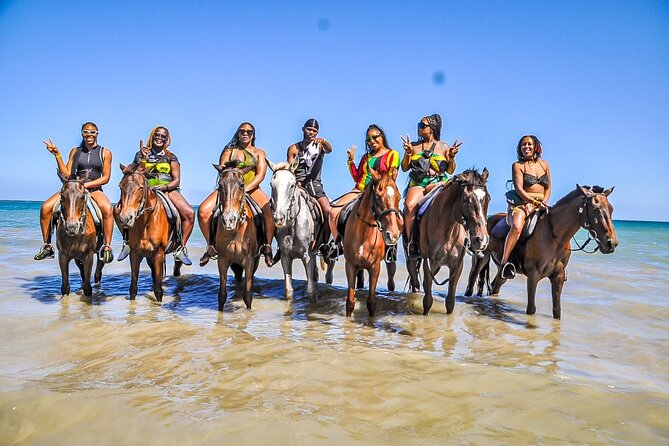 Ocho Rios ATV, Horseback Riding, Dunn's River and Bamboo Rafting - Bamboo rafting and the White River limestone massage