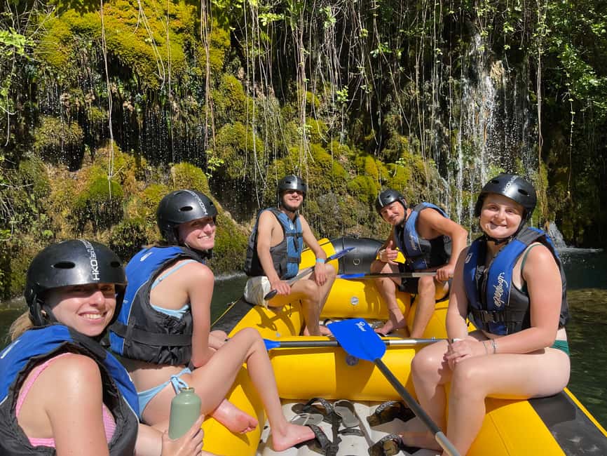 Omiš/Split: Cetina River Rafting Adventure & Cliff Jumping - How challenging is the rafting?