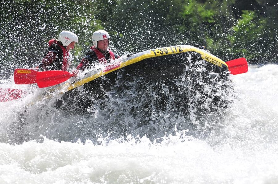 Ötztal: Rafting at Imster Canyon for Beginners - What the $76 price covers