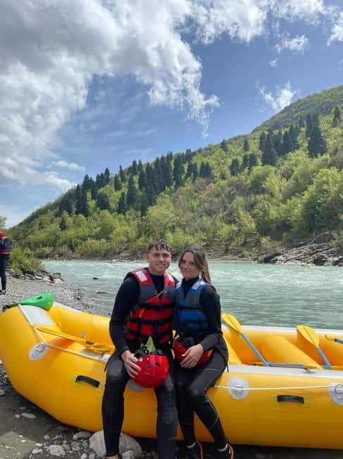 Permet: Vjosa River National Park Guided Rafting Tour - The first gentle rapids help you settle in