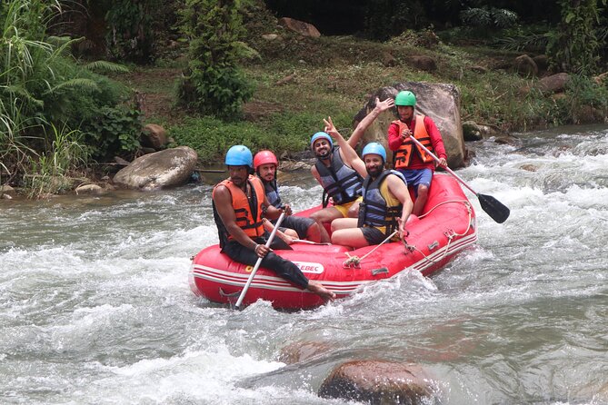 Phuket Adventure with White Water Rafting, Monkey cave and Zip Line+Optional ATV - Lunch, drinks, and free time at camp