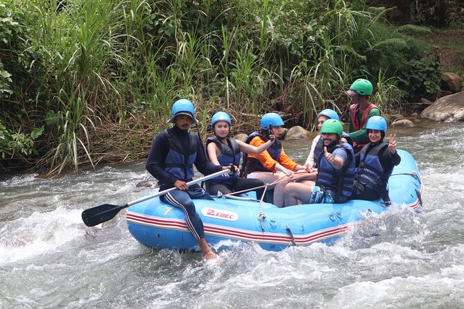 Phuket Adventure with White Water Rafting, Monkey cave and Zip Line+Optional ATV - Five kilometers of guided white-water rafting