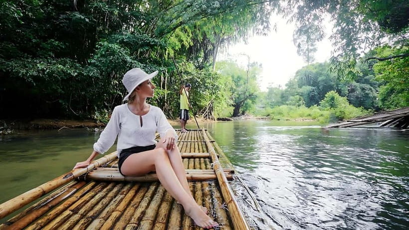Phuket: Bamboo Rafting & ATV Ride (Optional) - Sea turtles at the conservation center