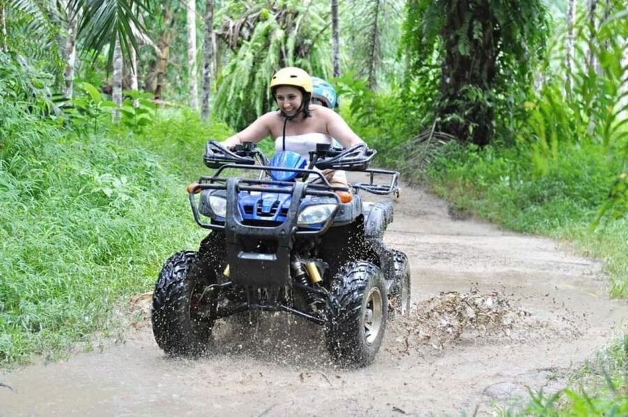 Phuket: Bamboo Rafting, Monkey Cave, and ATV Option - A hot Thai lunch that helps the day