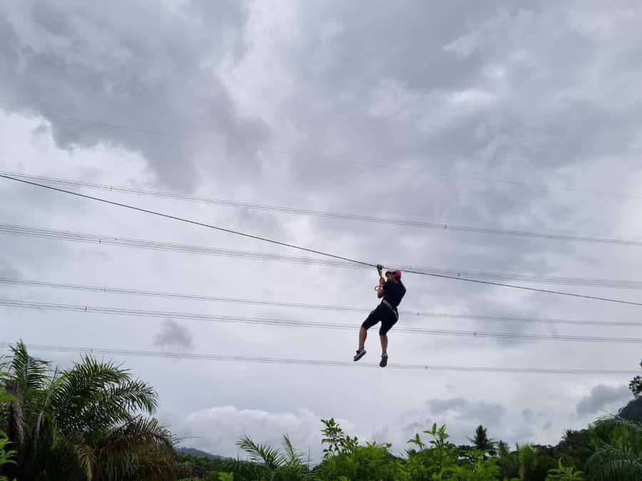 Phuket: Monkey Cave, Water Rafting, Zipline with ATV Option - Lunch at the camp and the optional ATV ride
