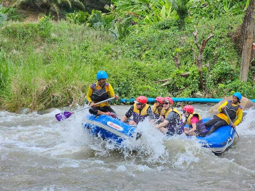 Phuket: White Water Rafting, ATV, and Zipline Adventure - A long road from Phuket to Song Phraek