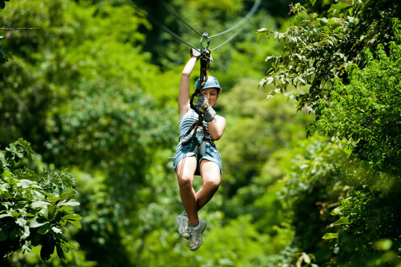 Phuket: White Water Rafting, ATV, and Zipline Adventure - Ziplining for a quick burst of speed