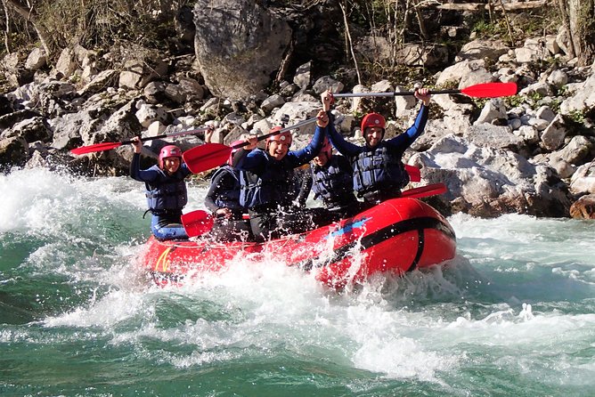 Premium RAFTING on Soca River. Photo service. Families welcome. - What the Soča looks like from the raft
