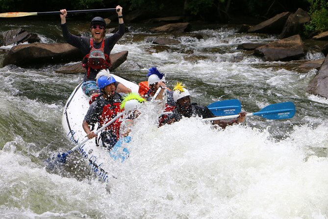 Private/High Adventure Whitewater Rafting Tour With Shore Snack - What the first rapids feel like