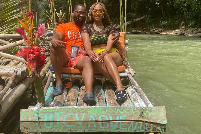 Private Montego Bay Bamboo Rafting with Limestone Foot Massage - The limestone foot massage at the end