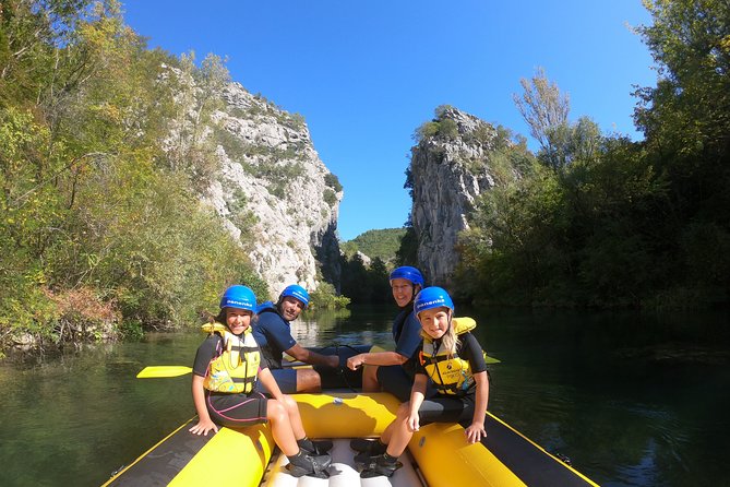 Private rafting on Cetina river with caving & cliff jumping,free photos & videos - Starting in Omiš and heading inland