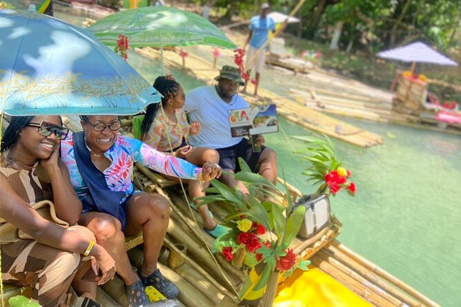 Private Transport to River Tubing or Rafting and Blue Hole combo - Bamboo rafting or tubing: choose your river mood