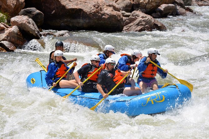 Professionally Guided High Adventure Rafting Trip - Royal Gorge - The second half: more rapids, more teamwork, and river stories