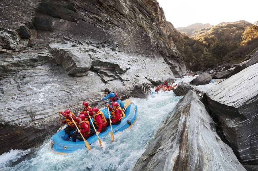 Queenstown: Shotover River Whitewater Rafting Adventure - From Deep Creek to the lower canyon rapids