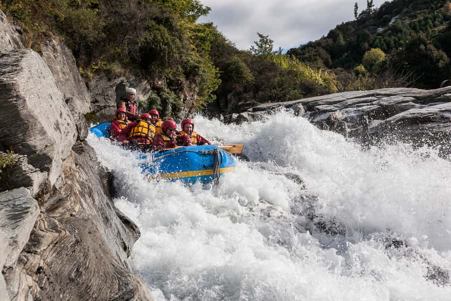Queenstown: Shotover River Whitewater Rafting Trip - The journey from Arthurs Point into Skippers Canyon