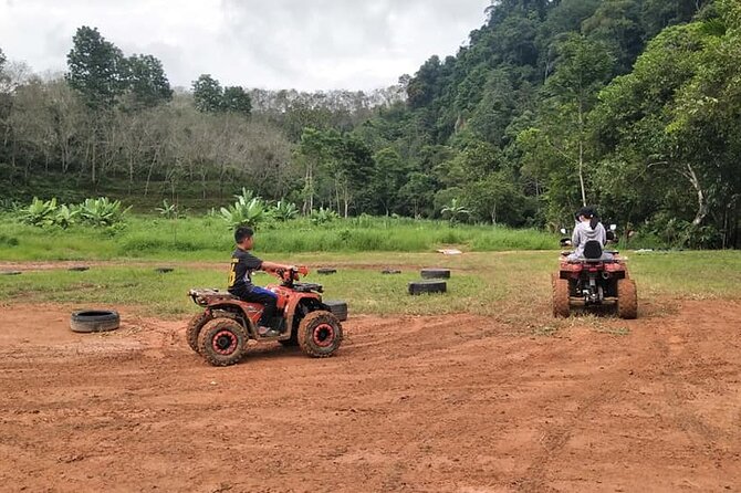 Rafting 7KM & ATV visit monkey cave and waterfall with Lunch - Sa Nang Manora Forest Park and the waterfall