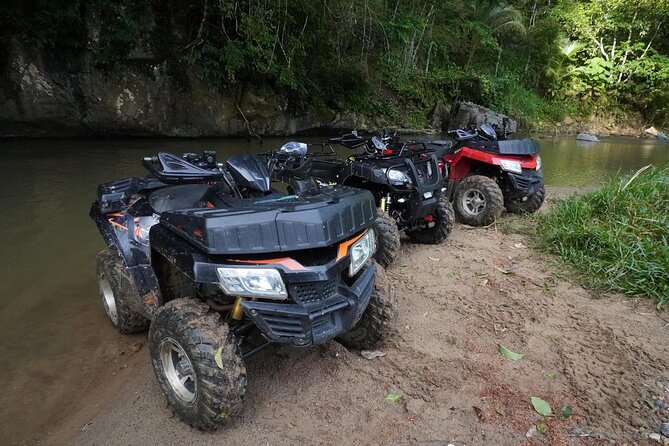Rafting 7KM & ATV visit monkey cave and waterfall with Lunch - Who will enjoy this Phuket adventure