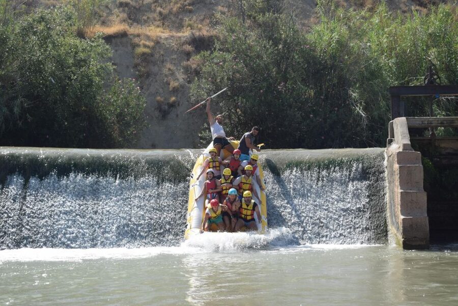 Rafting Adventure in Murcia - The picnic at Parque Presa El Jarral
