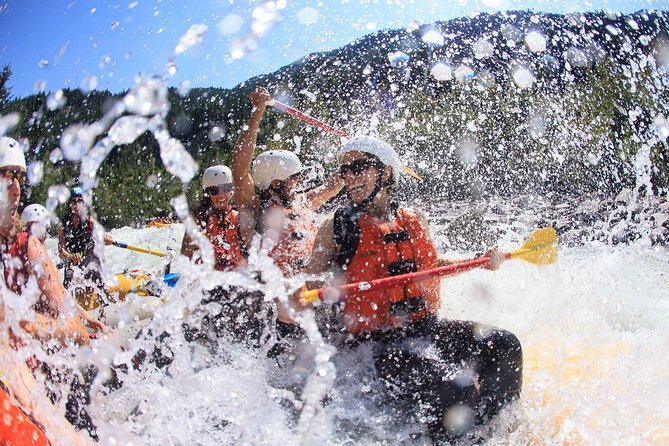 Rafting Adventure on the Kicking Horse River - Getting ready at the Glacier Raft Company base