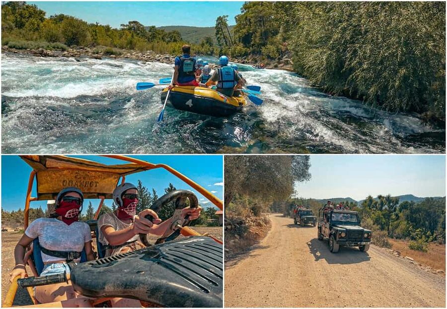 Rafting Adventure w/Optional Extreme Activities From Antalya - The secret stop and the second rafting run