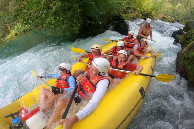 Rafting Cetina River Half Day Trip - Rapiding, swimming, waterfalls, and the rock jump