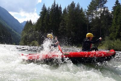 Rafting classic Iller – Level 2 white water tour