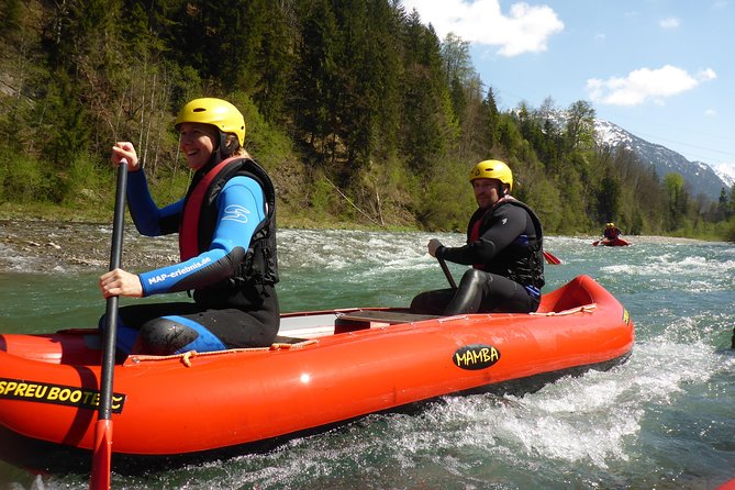 Rafting classic Iller - Level 2 white water tour - How the three-and-a-half-hour timing works