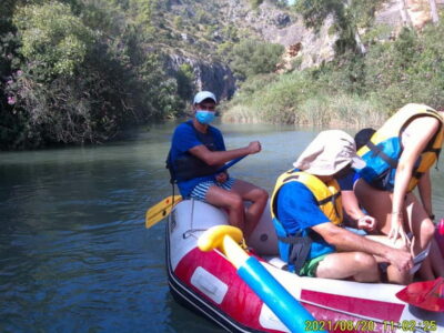 Rafting en Cañón de Almadenes y Cueva Abrigos Rupestres