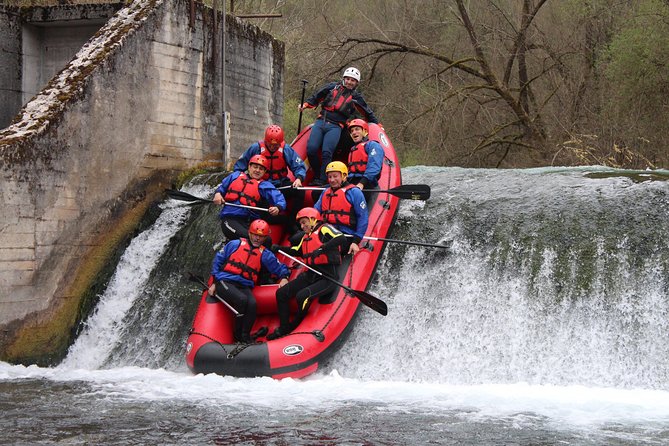 Rafting experience in the Nera or Corno Rivers in Umbria near Spoleto - Small rapids, swimming, and the cold-water factor