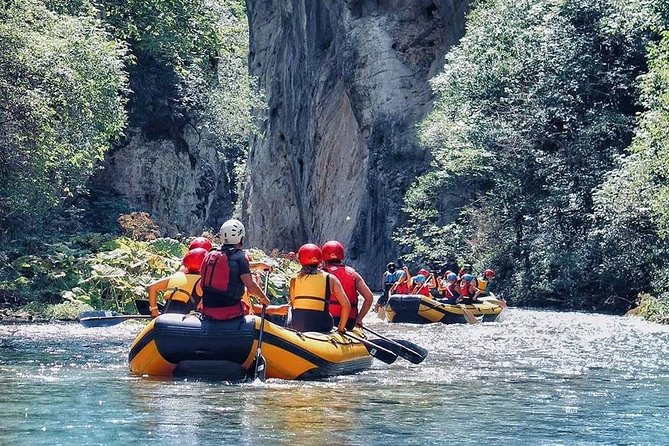 Rafting experience in the Nera or Corno Rivers in Umbria near Spoleto - Getting ready at Rafting Nomad