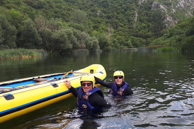 Rafting in upper part of Cetina river from Split or Blato n/C - What the class I-II river section feels like