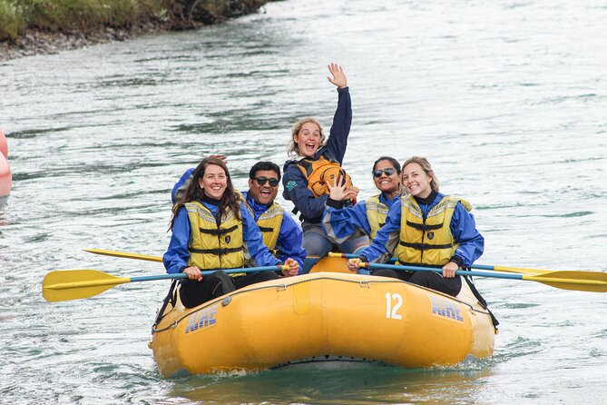 Rafting on Athabasca River Mile 5 in Jasper - Four or five class II rapid sections