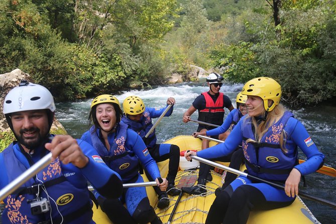 Rafting on Cetina River Departure from Split or Blato na Cetini village - The guides make the difference
